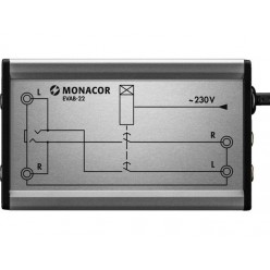 MONACOR EVAB-22Opóźniacz włączania linii głośnikowej